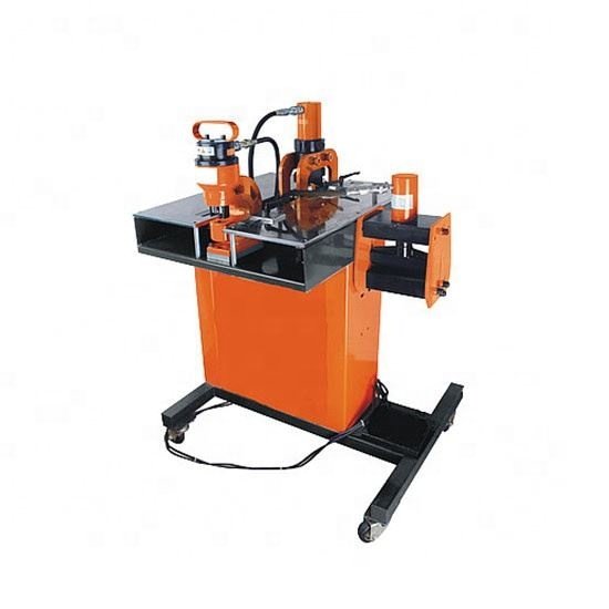 Bus Bar Punching Bending Cutting Machine HB-150W 3 in 1 Hydraulic Automatic Busbar Processing Machine